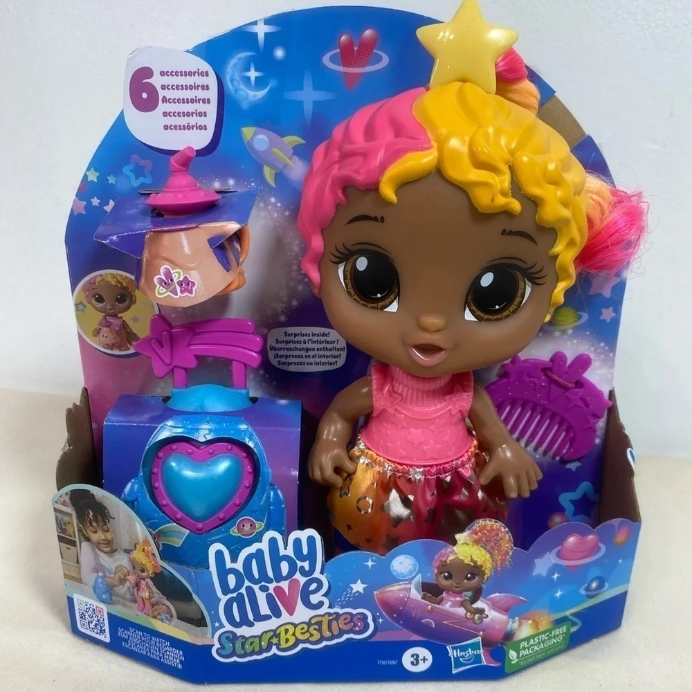 Baby Alive: Star‎ Besties Stellar Skylar 9-Inch Doll - NEW!
